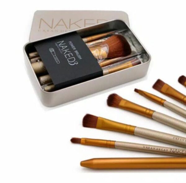 NAKED3 12-Piece Makeup Brush Set - Image 2