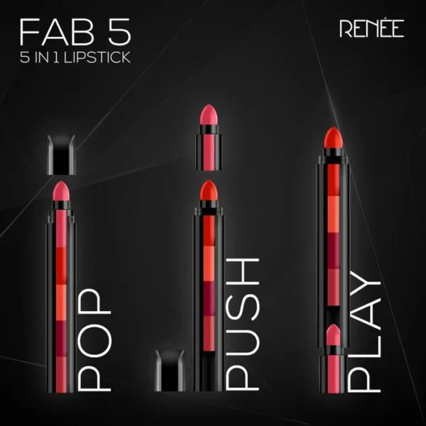 Huda Beauty 5-in-1 Lipstick - Image 2